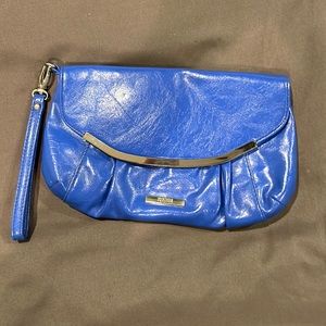 Blue Clutch Purse